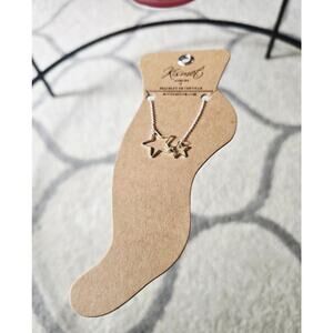 🎅 Pick 3 For $15 Kismet Silver Star Anklet New